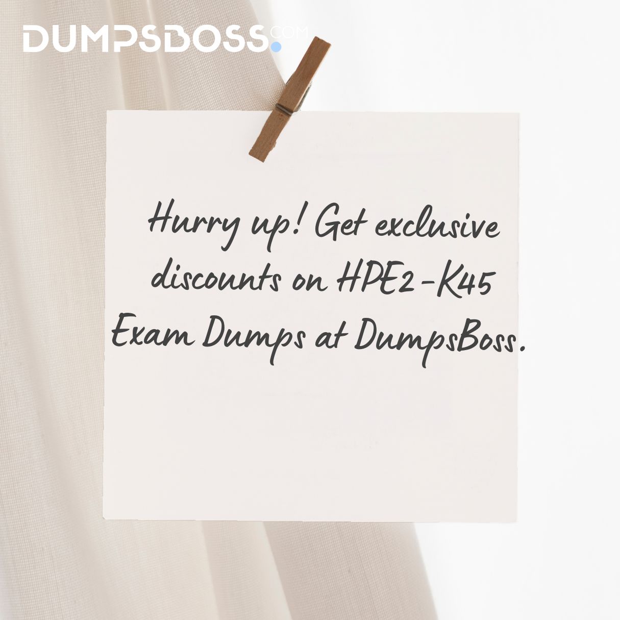 HPE2-K45 Dumps PDF